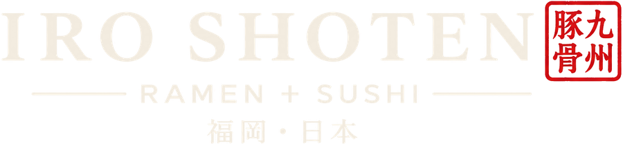 Iro Shoten, Ramen + Sushi, Fukuoka Japan